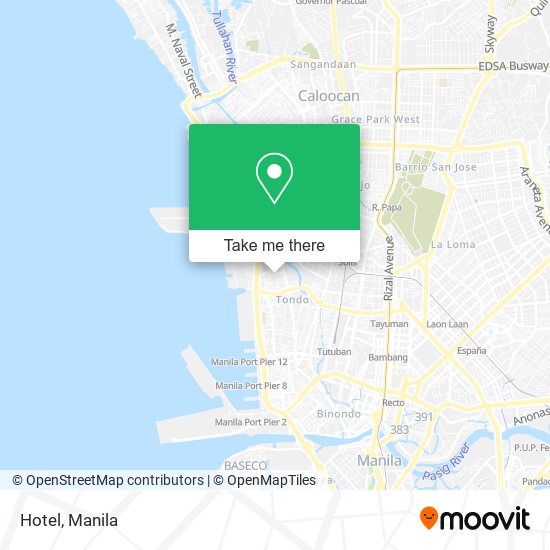 Hotel map