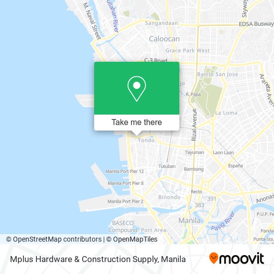 Mplus Hardware & Construction Supply map