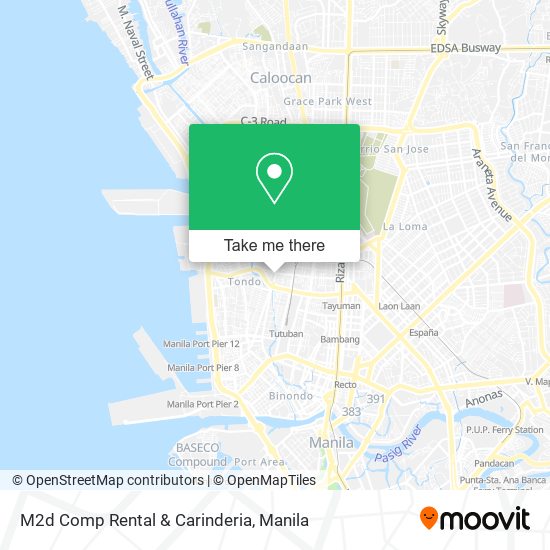 M2d Comp Rental & Carinderia map