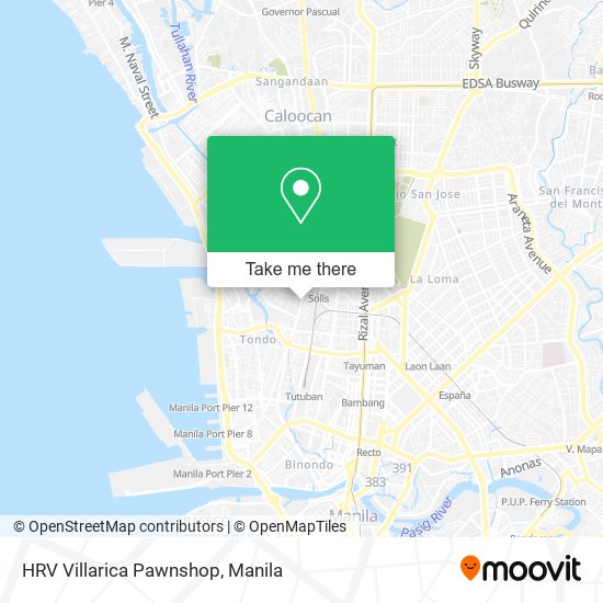 HRV Villarica Pawnshop map