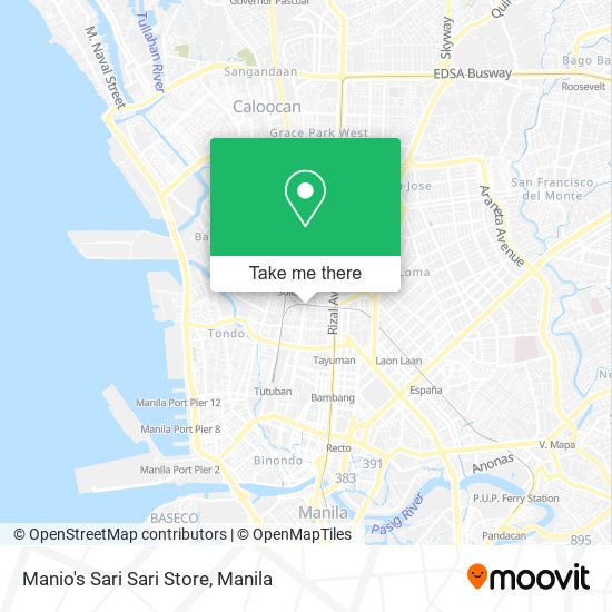 Manio's Sari Sari Store map