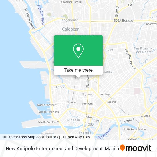 New Antipolo Enterpreneur and Development map
