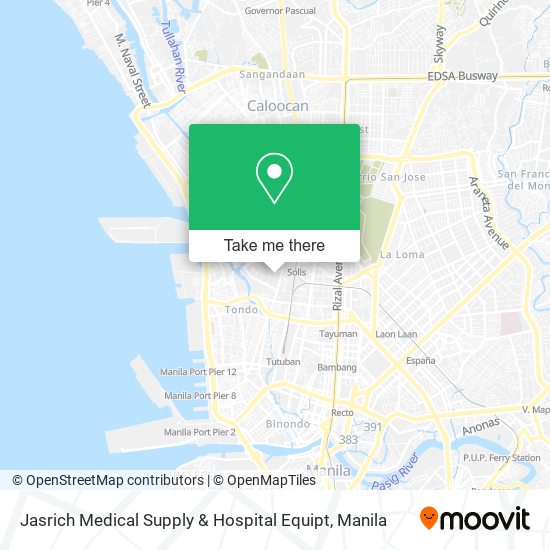 Jasrich Medical Supply & Hospital Equipt map
