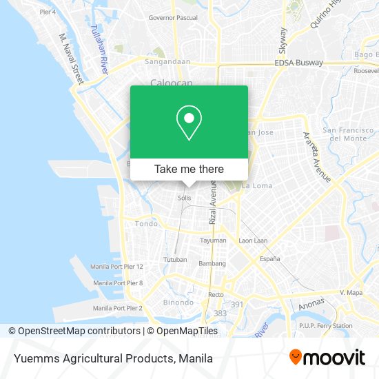 Yuemms Agricultural Products map