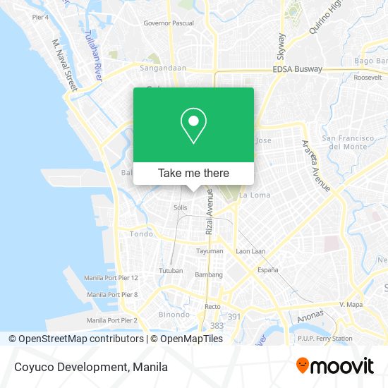 Coyuco Development map