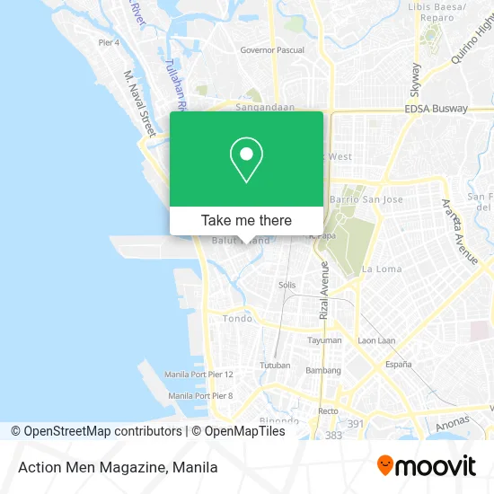 Action Men Magazine map