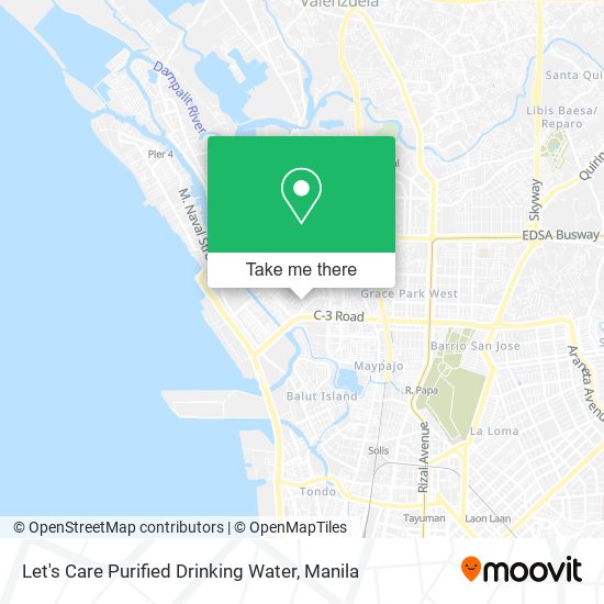 Let's Care Purified Drinking Water map