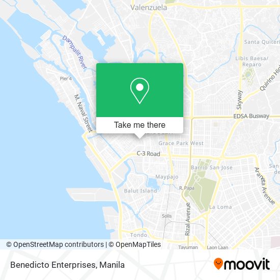 Benedicto Enterprises map