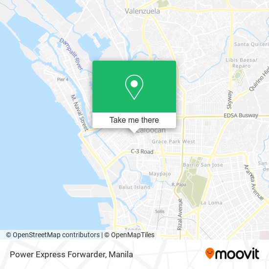 Power Express Forwarder map