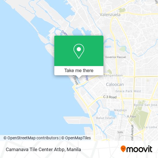 Camanava Tile Center Atbp map