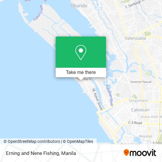 Erning and Nene Fishing map