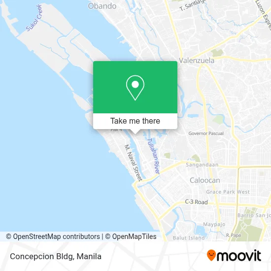 Concepcion Bldg map
