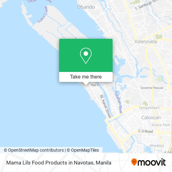 Mama Lils Food Products in Navotas map
