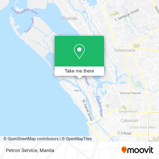 Petron Service map