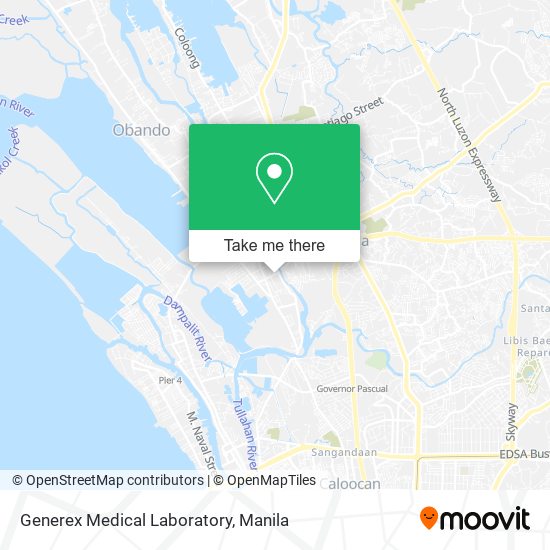 Generex Medical Laboratory map