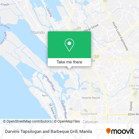 Darvin's Tapsilogan and Barbeque Grill map