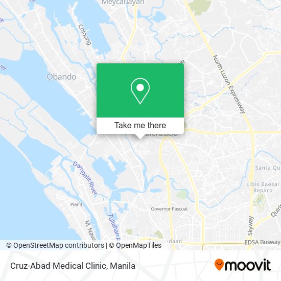 Cruz-Abad Medical Clinic map