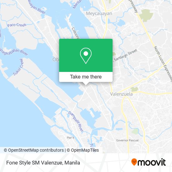 Fone Style SM Valenzue map
