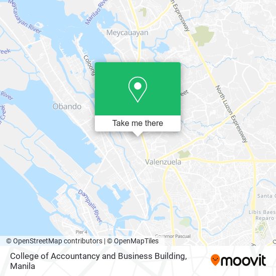 College of Accountancy and Business Building map