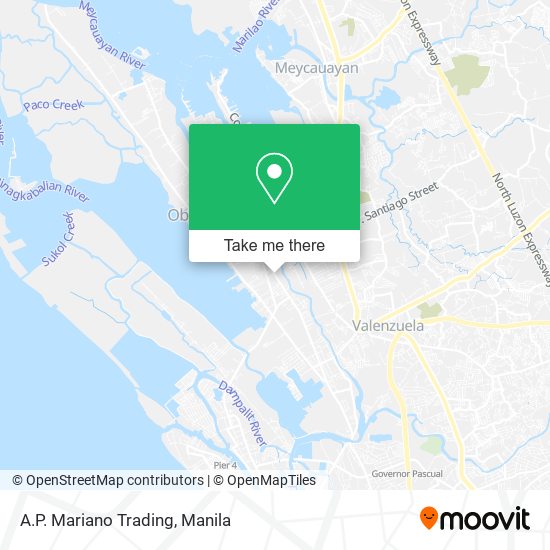 A.P. Mariano Trading map