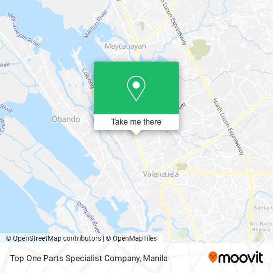 Top One Parts Specialist Company map