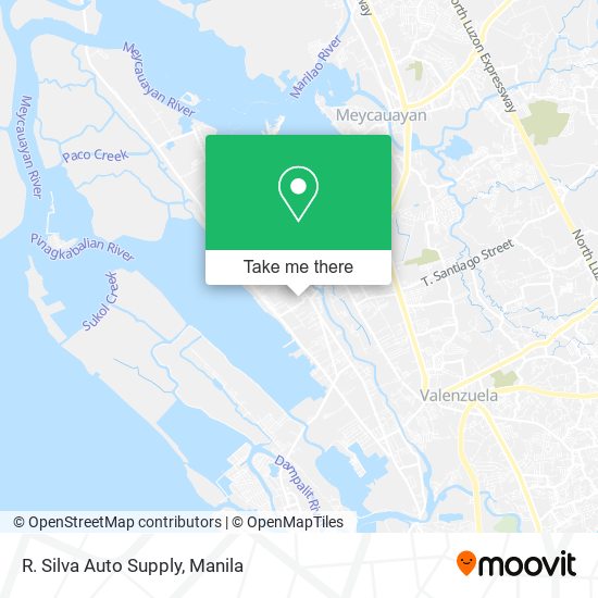 R. Silva Auto Supply map