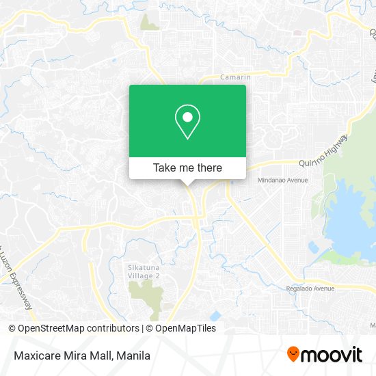 Maxicare Mira Mall map