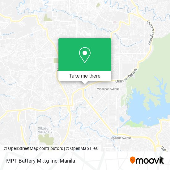 MPT Battery Mktg Inc map