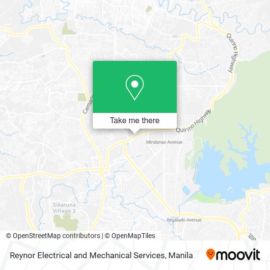 Reynor Electrical and Mechanical Services map