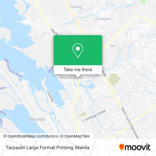 Tarpaulin Large Format Printing map