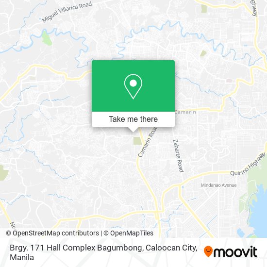 Brgy. 171 Hall Complex Bagumbong, Caloocan City map