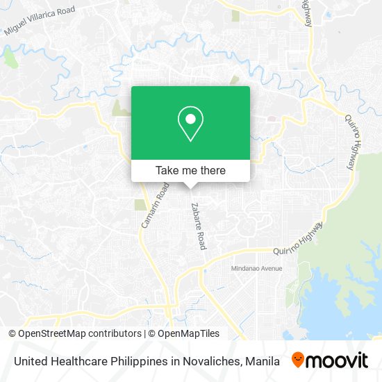 United Healthcare Philippines in Novaliches map