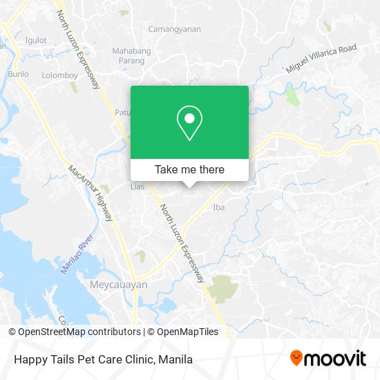 Happy Tails Pet Care Clinic map