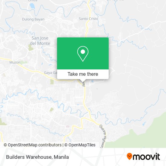 Builders Warehouse map