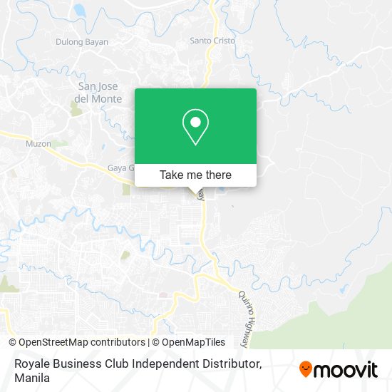 Royale Business Club Independent Distributor map