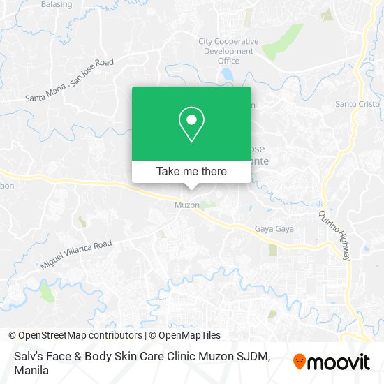 Salv's Face & Body Skin Care Clinic Muzon SJDM map