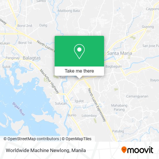 Worldwide Machine Newlong map