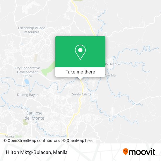 Hilton Mktg-Bulacan map