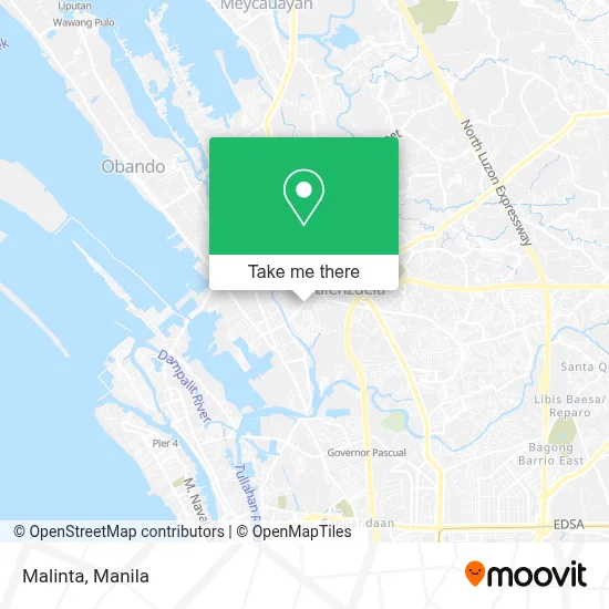Malinta map
