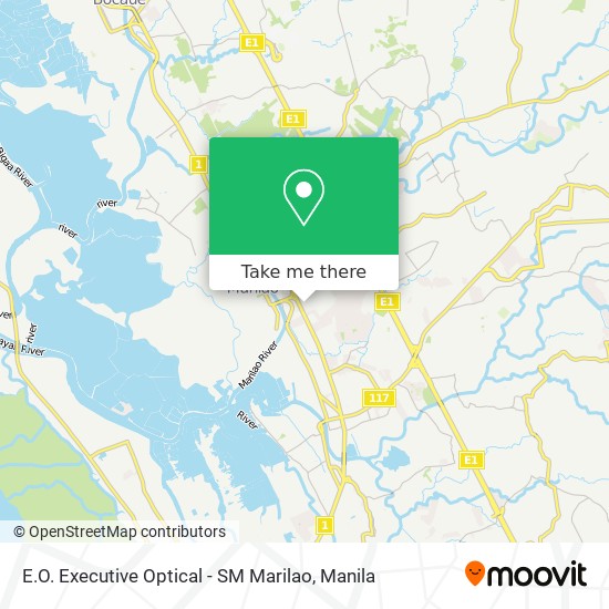 E.O. Executive Optical - SM Marilao map