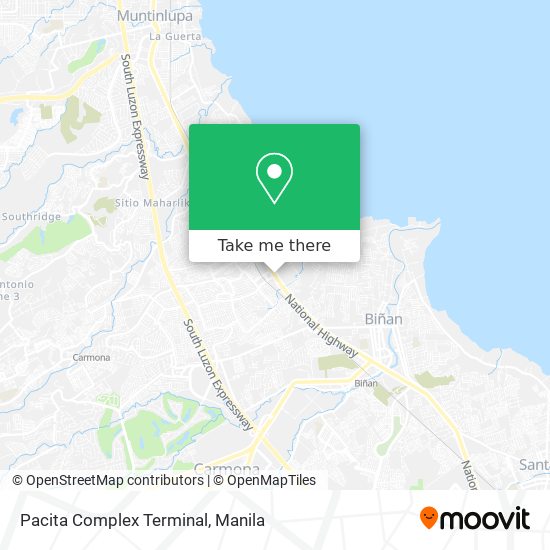 Pacita Complex Terminal map