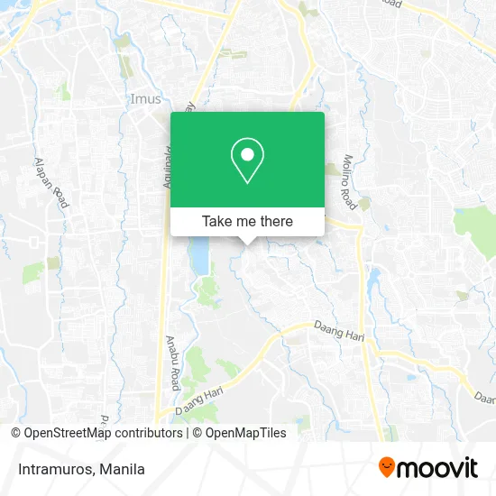 Intramuros map