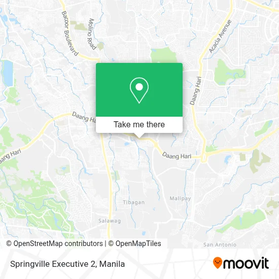 Springville Executive 2 map
