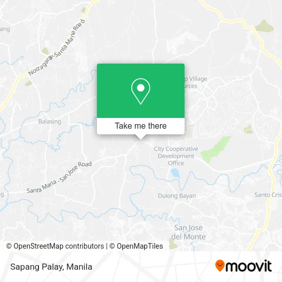 Sapang Palay map