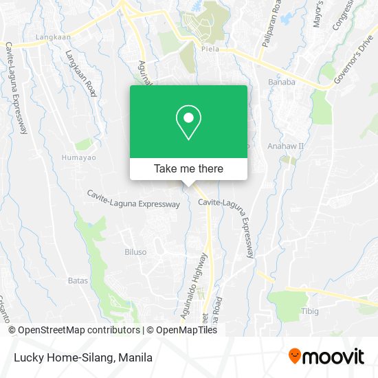 Lucky Home-Silang map