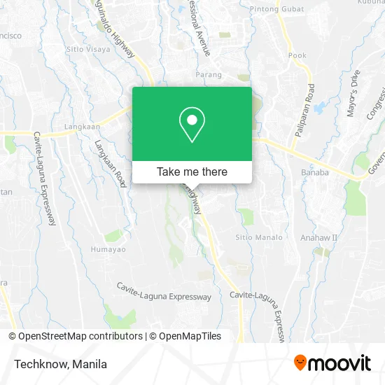 Techknow map