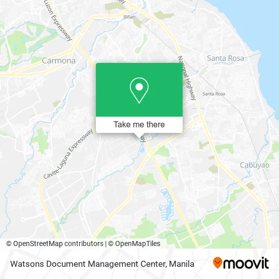 Watsons Document Management Center map