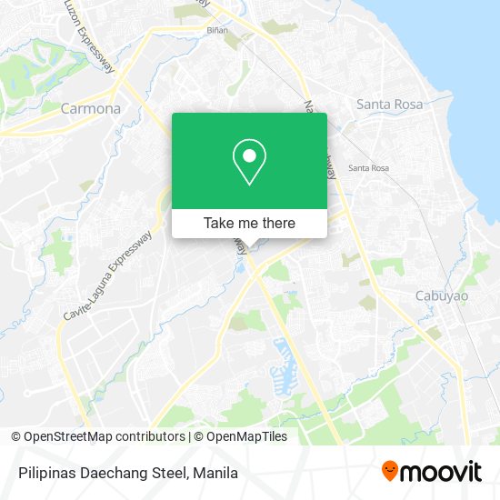 Pilipinas Daechang Steel map