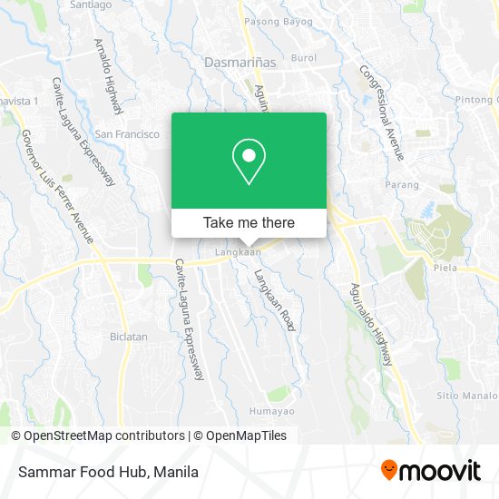 Sammar Food Hub map
