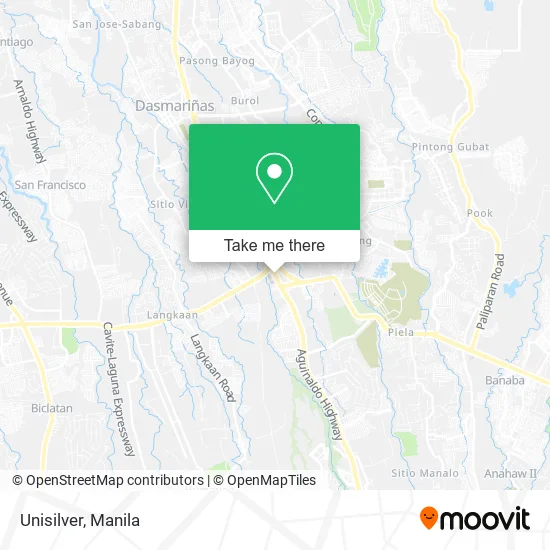 Unisilver map